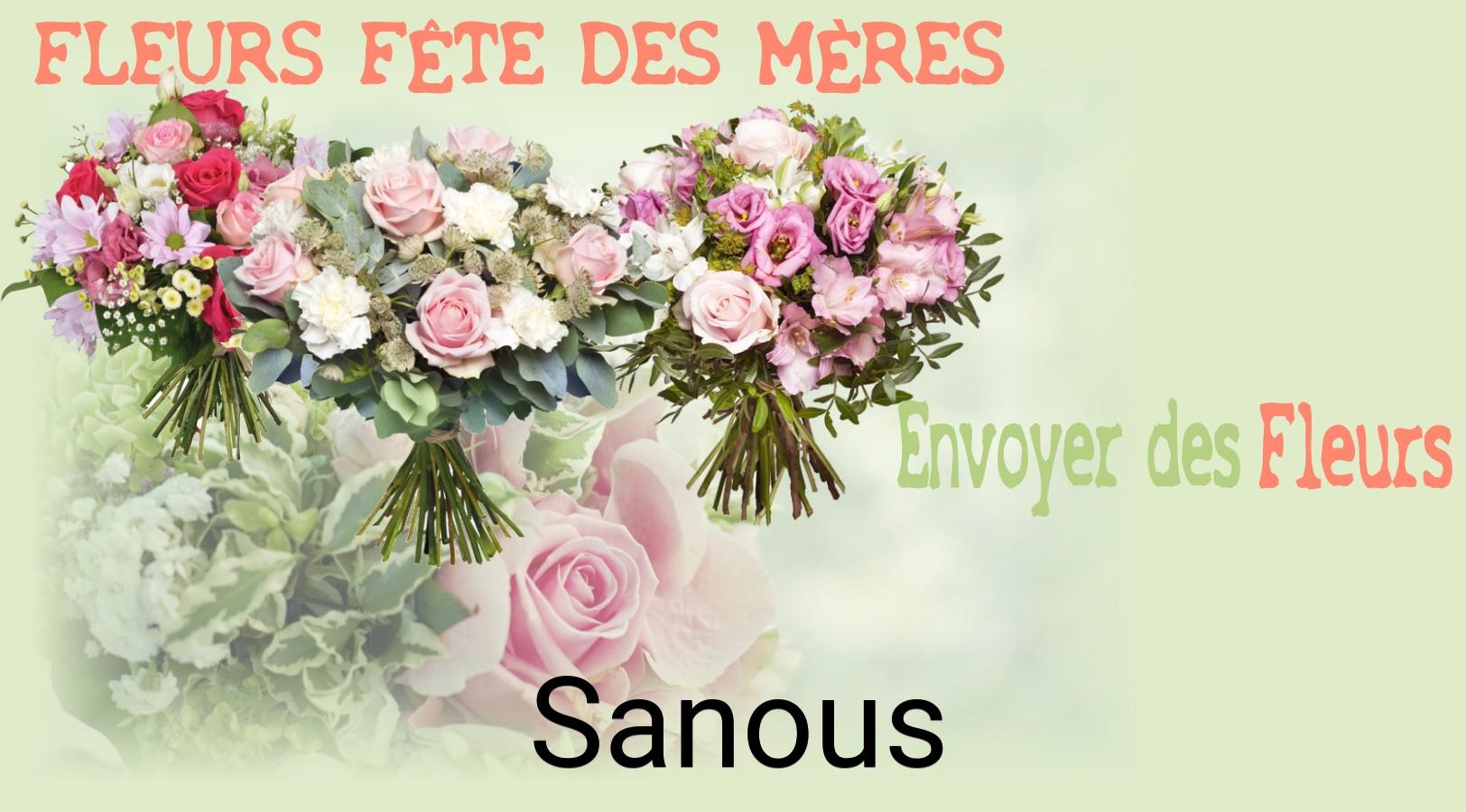 Bouquet de Fête des Mères livré à Sanous